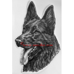 Samolepka německý ovčák