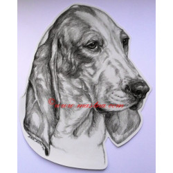 Samolepka porcelaine, porcelán