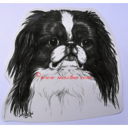 Samolepka japan chin, japončík