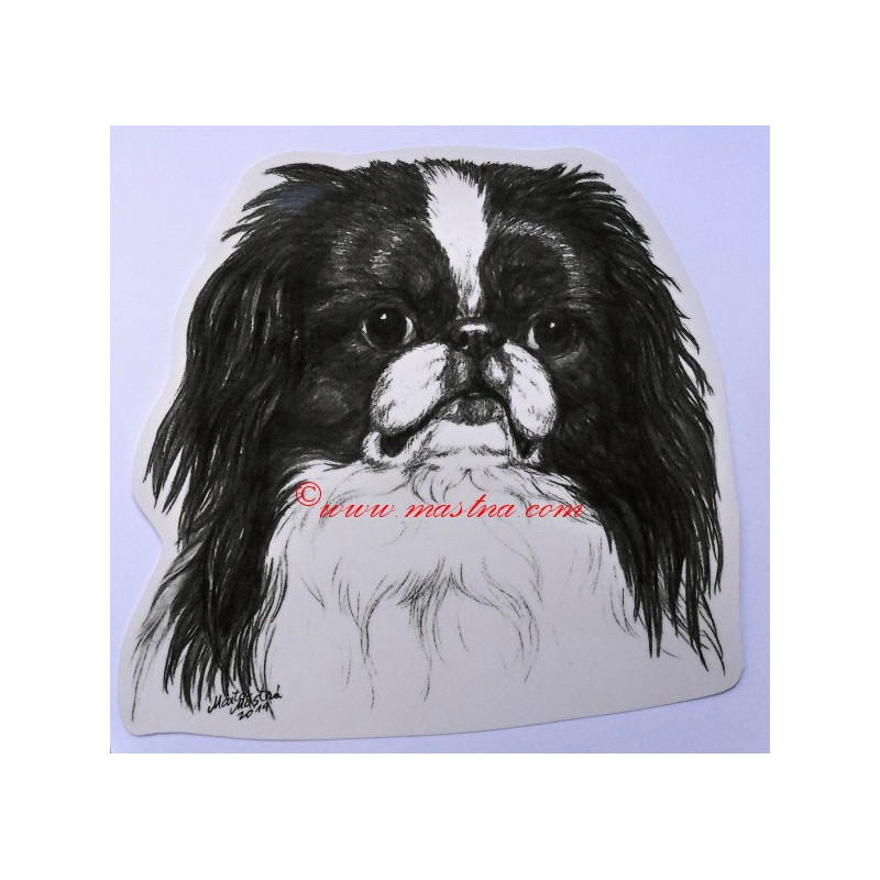 Samolepka japan chin, japončík