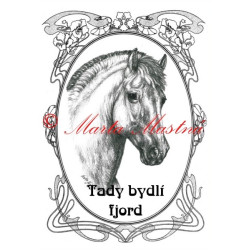 Tabulka fjordský kůň