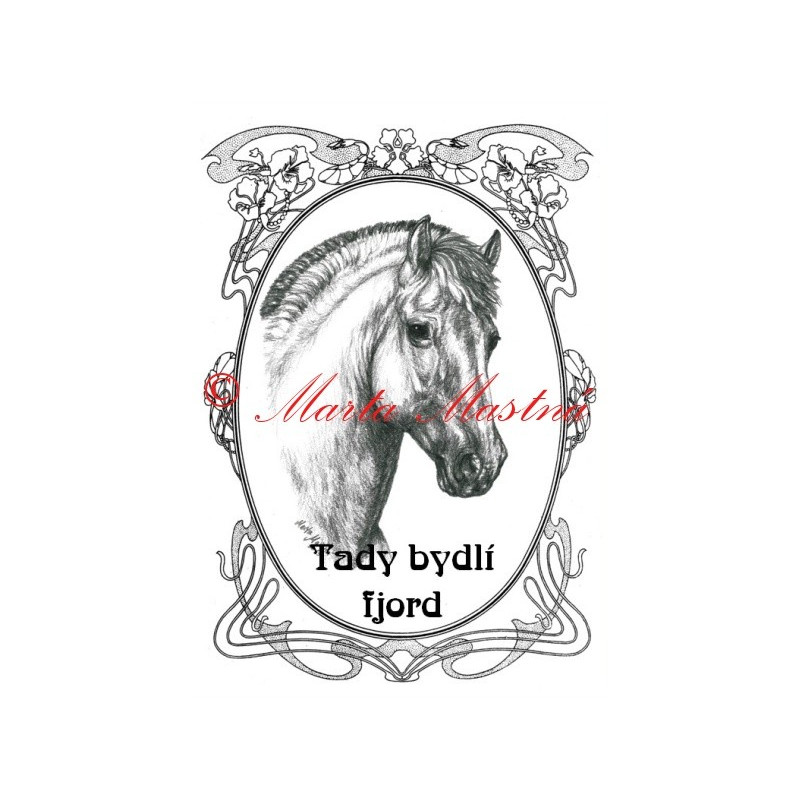 Tabulka fjordský kůň