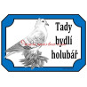 Tabulka holub česká čejka