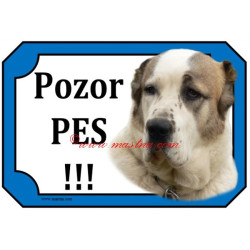 Tabulka středoasijský pastevecký pes, asiat