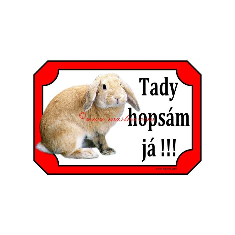 Tabulky králík beran