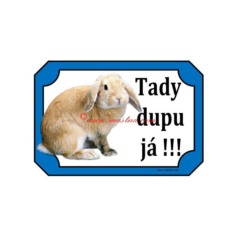 Tabulka králík beran