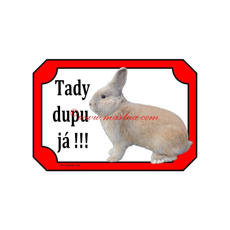 Tabulka králík český luštič