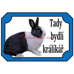 Tabulka králík holandský