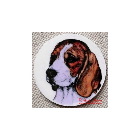 Bígl, beagle magnet nebo placka