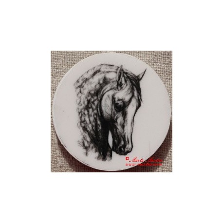 Kůň andaluzan magnet nebo placka