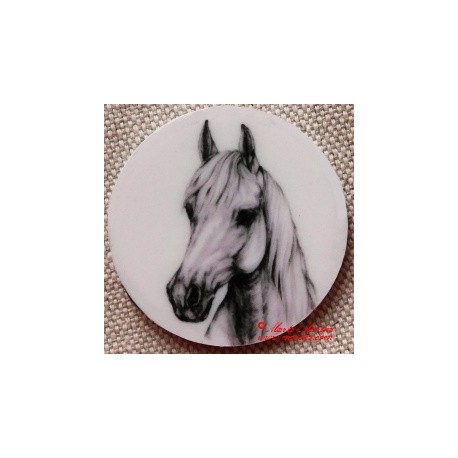 Kůň shagya arab magnet nebo placka