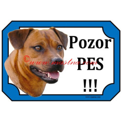 Cedulka patterdale teriér