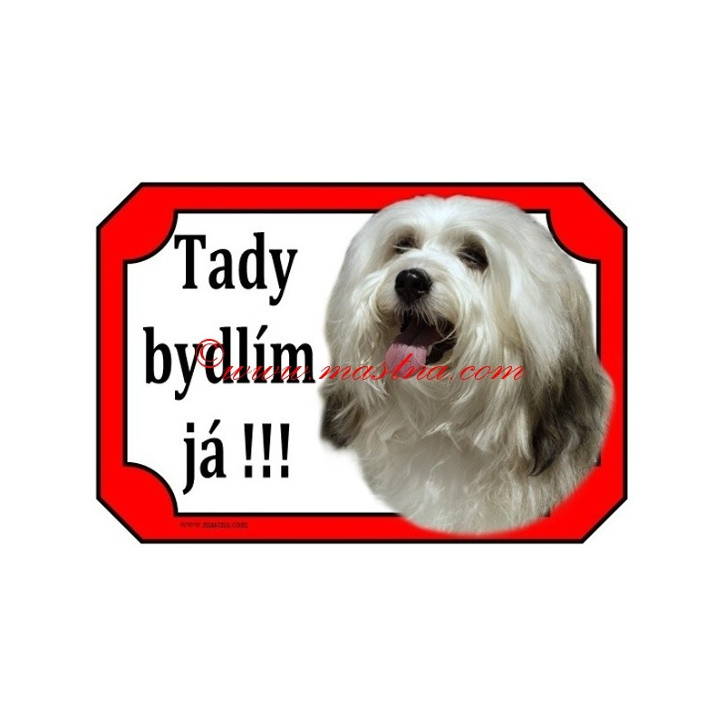 Cedulka havanský psík