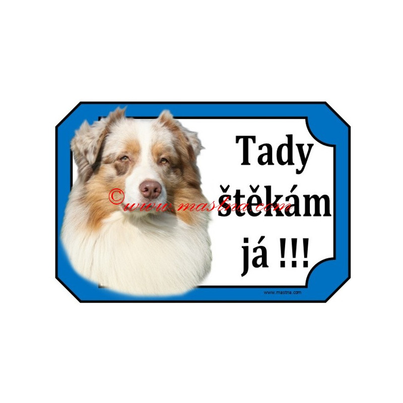 Tabulka australský ovčák