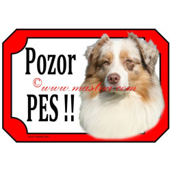 Tabulka australský ovčák