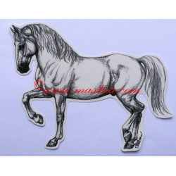 Samolepka lipicán, kůň, koně