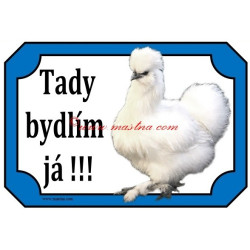 Cedulka drůbež hedvábnička