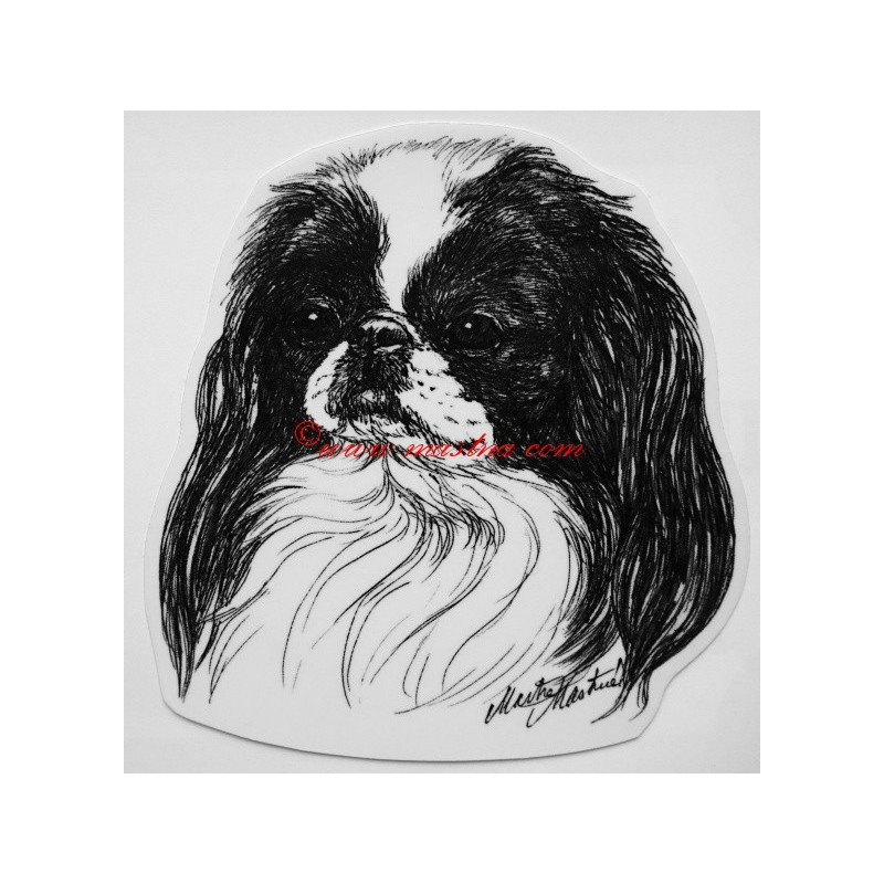 Samolepka japan chin, japončík