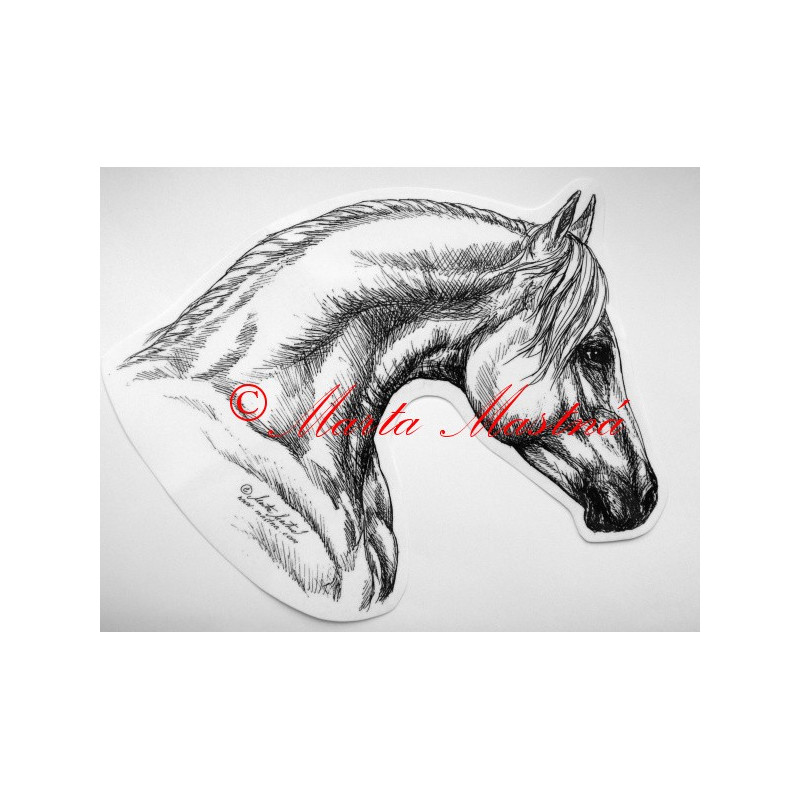Samolepka kůň arabský