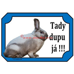 Cedulka králík saalander