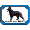 Cedulka německý ovčák