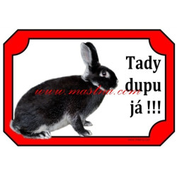 Cedulka králík bílopesíkatý