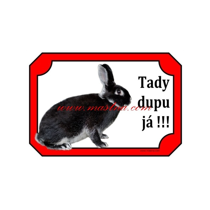Cedulka králík bílopesíkatý