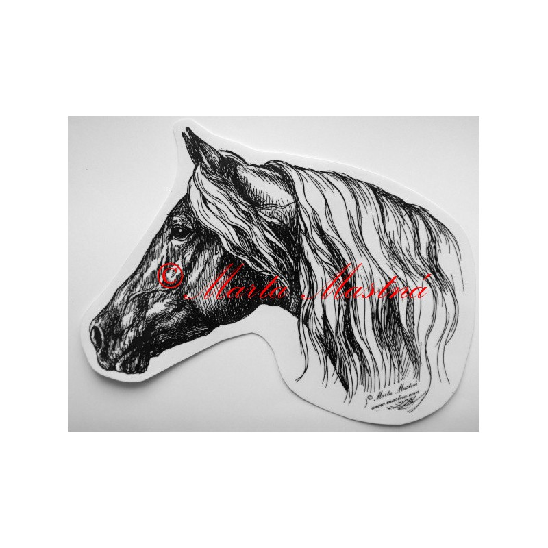 Samolepka kůň