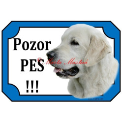 Tabulka zlatý retrívr, golden