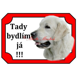 Tabulka zlatý retrívr, golden