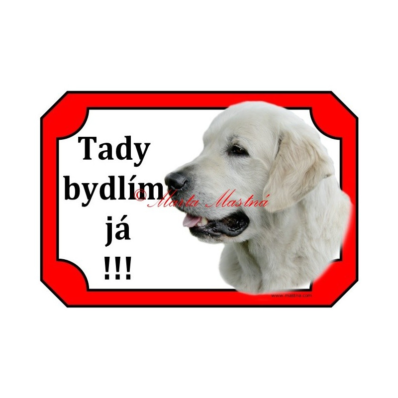Tabulka zlatý retrívr, golden
