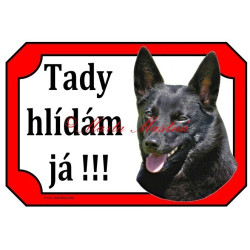Cedulka australská kelpie