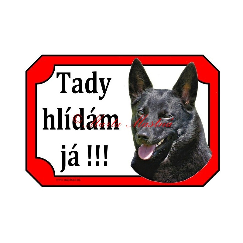 Cedulka australská kelpie