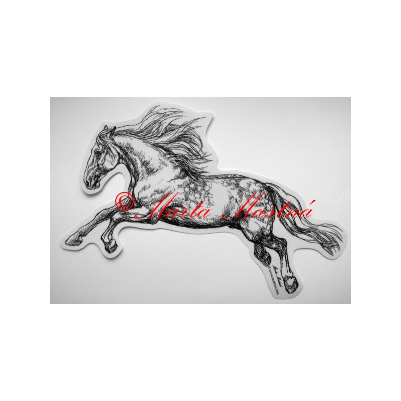 Samolepka kůň