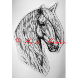 Samolepka kůň andaluzan, pura raza espaňola