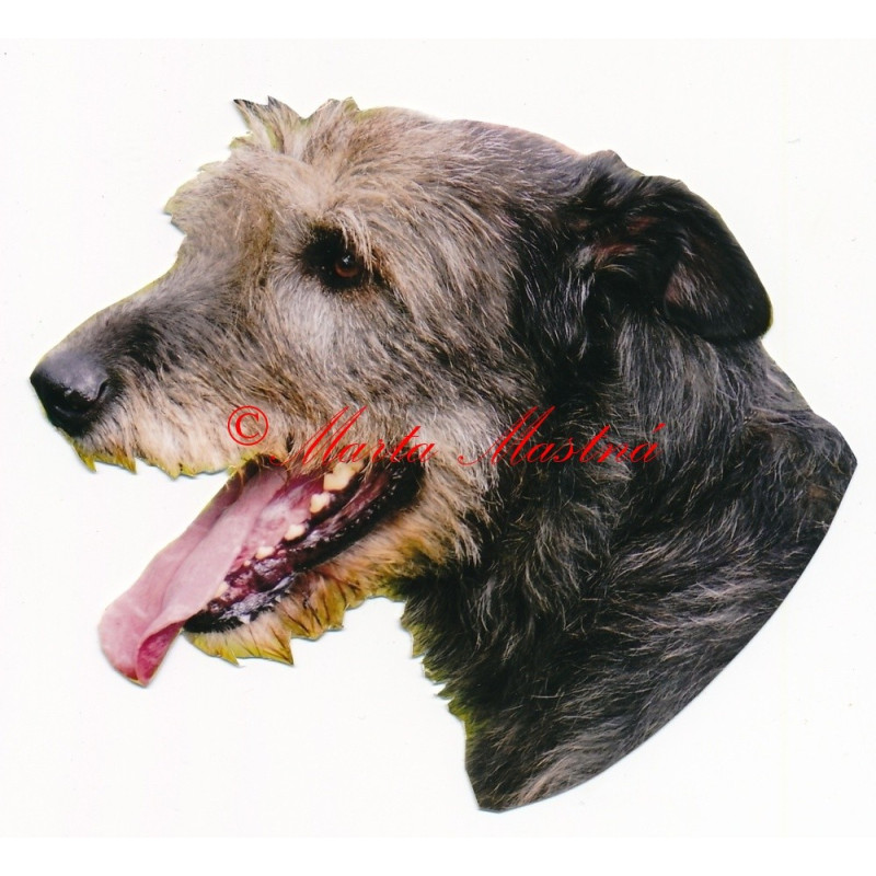 Samolepka irský vlkodav