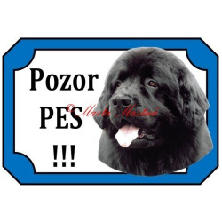 Tabulka novofundlandský pes
