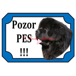 Tabulka novofundlandský pes