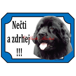 Tabulka novofundlandský pes
