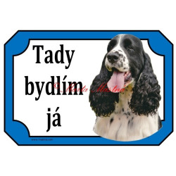 Cedulka špringršpaněl anglický