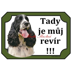 Cedulka špringršpaněl anglický