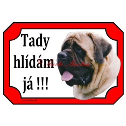 Cedulka mastif anglický