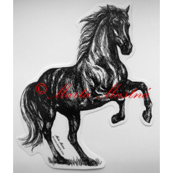Samolepka kůň