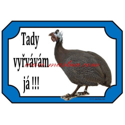 Cedulka perlička, drůbež