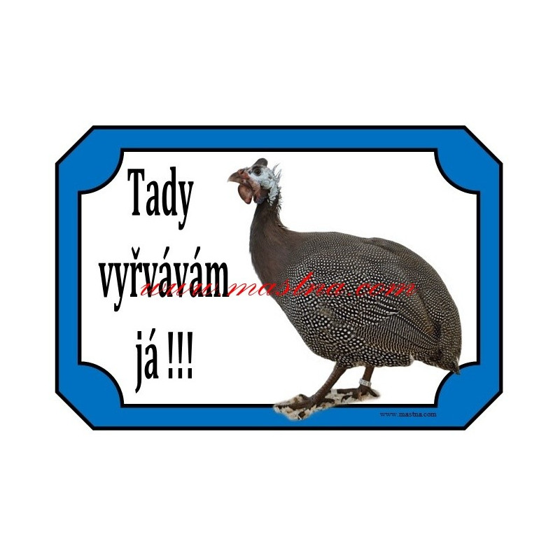 Cedulka perlička, drůbež