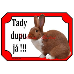 Tabulka králík meklenburský strakáč červený