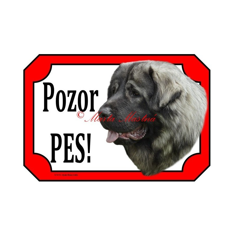 Tabulka šarplaninec, kavkazský pastevecký