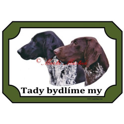 Cedulka ohař německý krátkosrstý