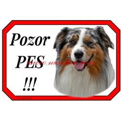 Tabulky australský ovčák