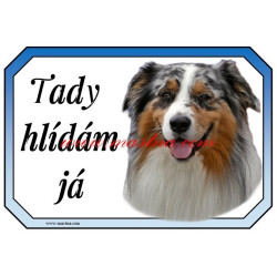 Tabulky australský ovčák